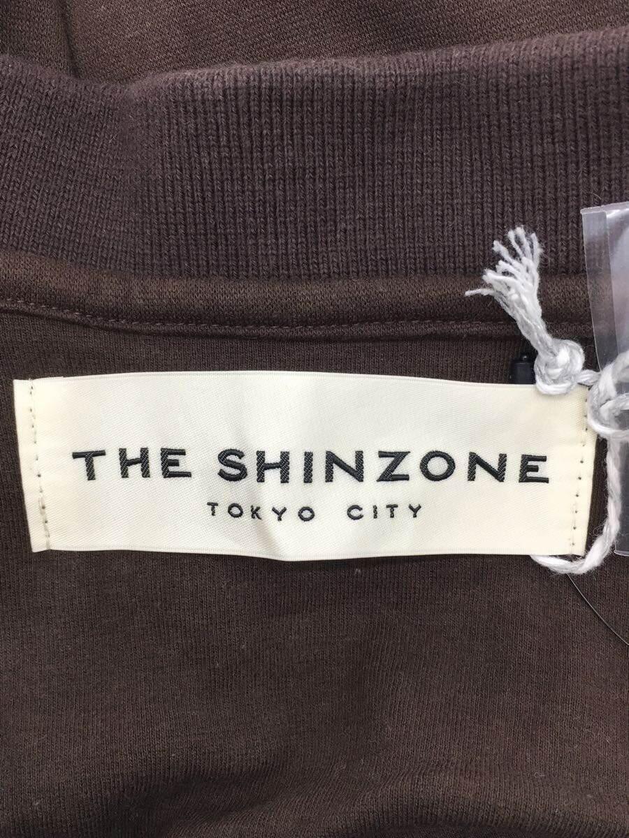 The Shinzone◆ポロ長袖ワンピース/FREE/コットン/BRW_画像3