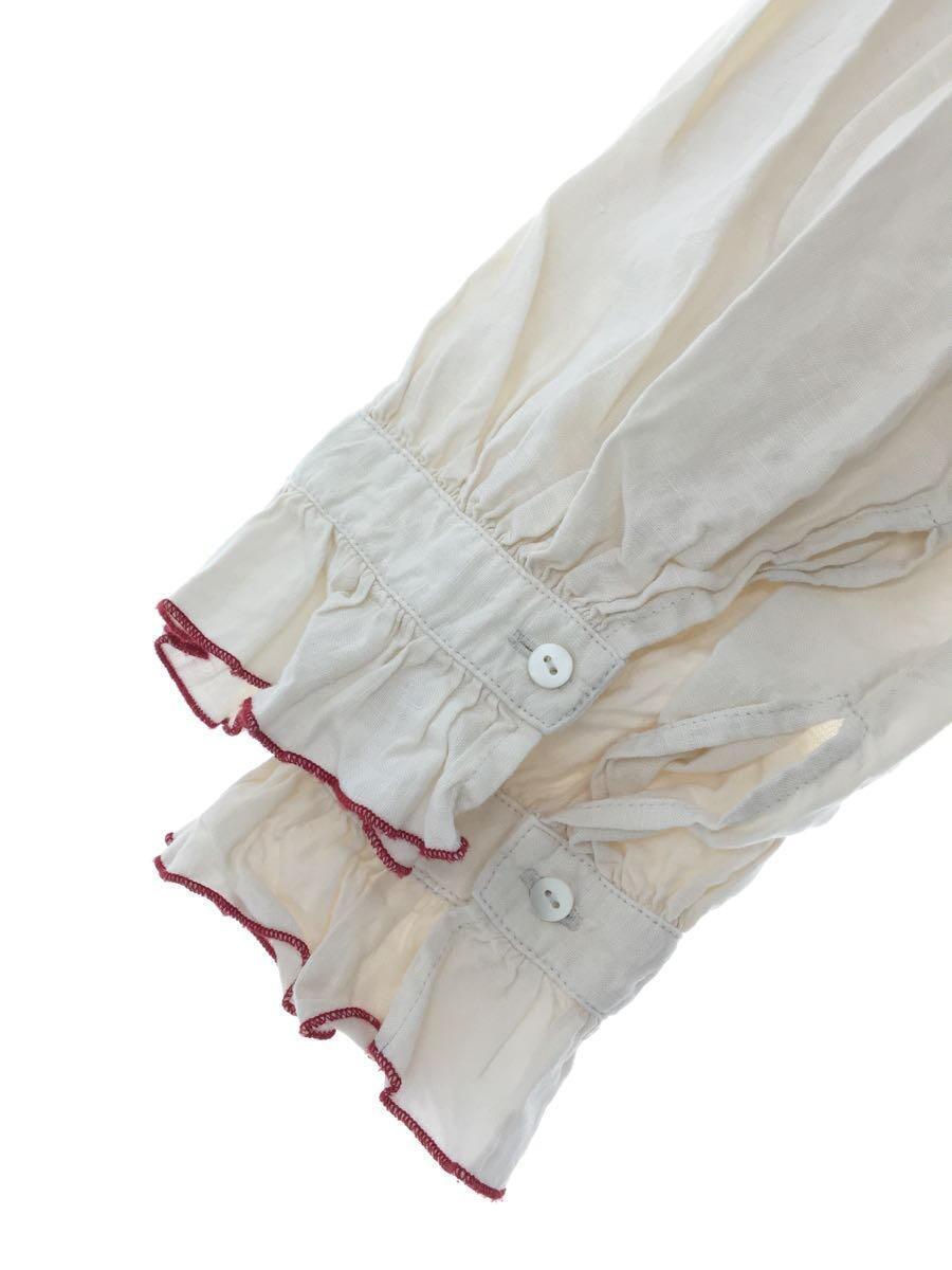nest Robe◇袖口配色メローブラウス/FREE/リネン/CRM/01224-1261 nest Robe◇袖口配色メローブラウス/FREE/リネン/CRM/01224-1261