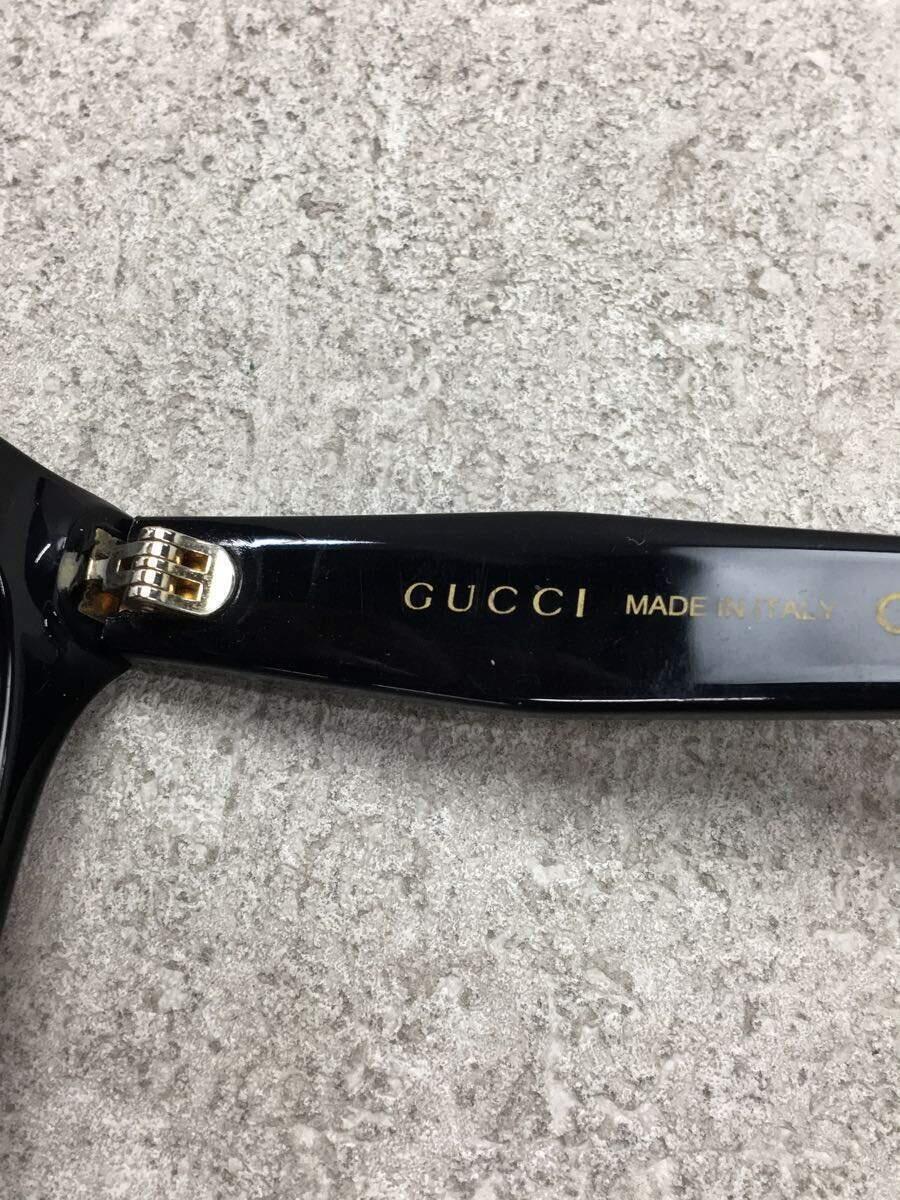 GUCCI◆サングラス/ウェリントン/プラスチック/BLK/レディース/GG0800SA_画像4