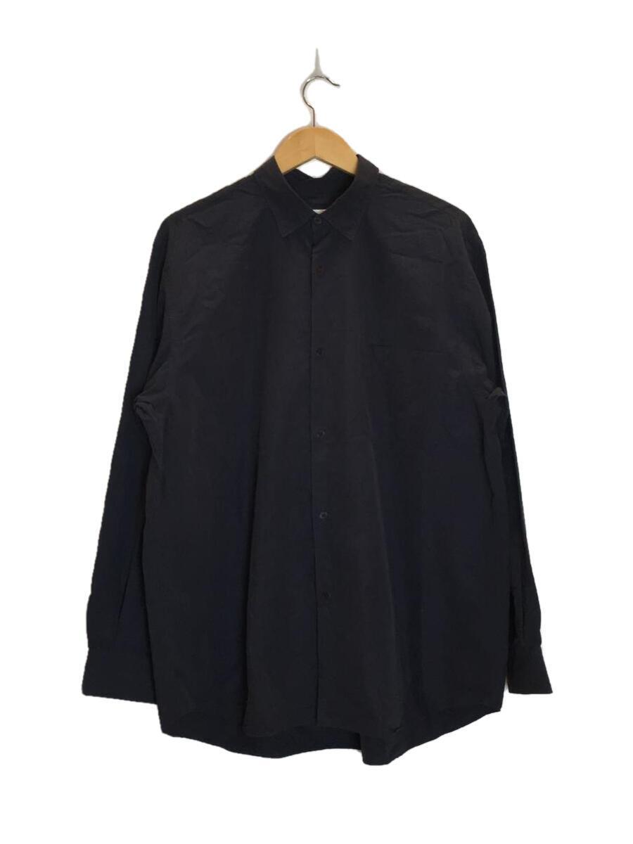 第一ネット COMOLI◇長袖シャツ/3/コットン/NVY/U03-02001 Lサイズ