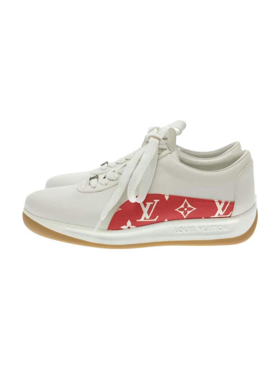 LOUIS VUITTON◆×Supreme 17AW LV Sport Sneaker ローカットスニーカー UK6 WHT レザー