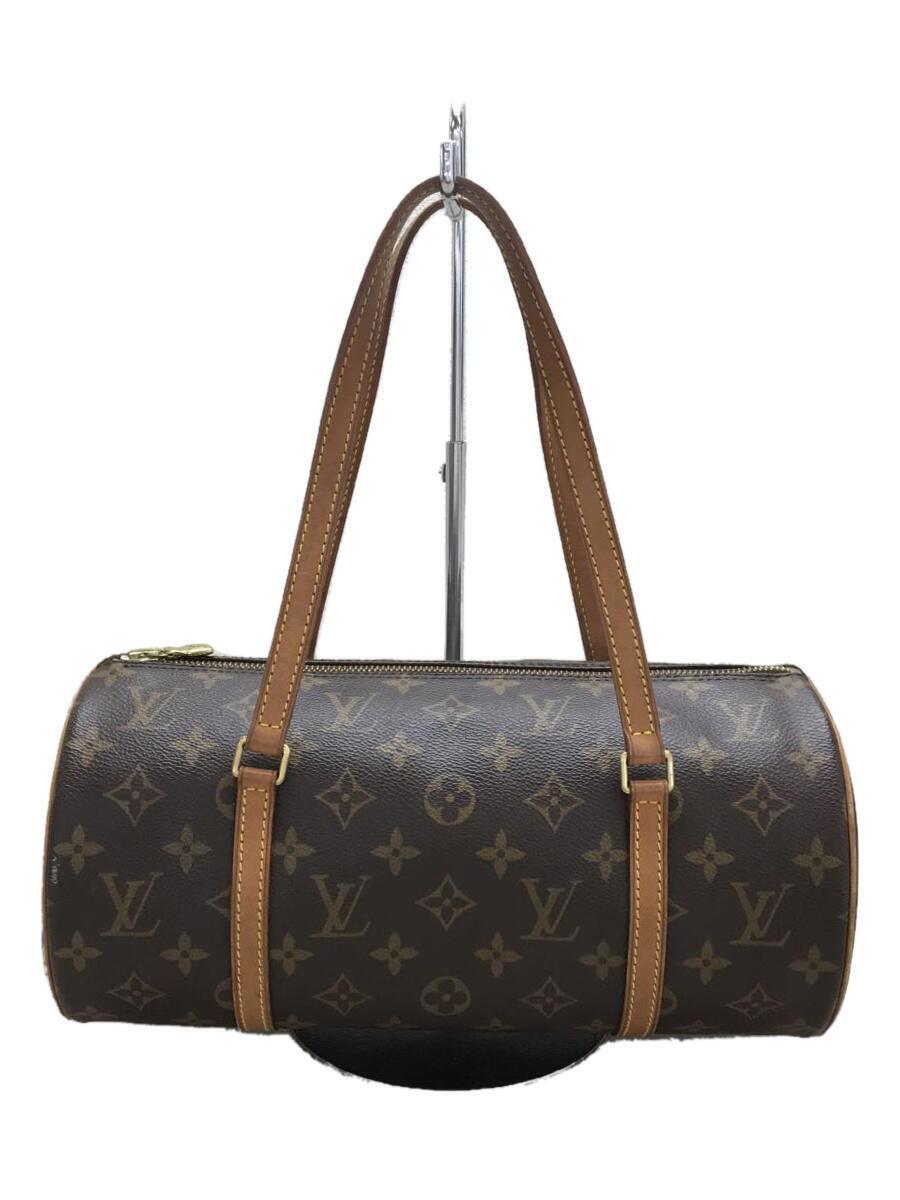 LOUIS VUITTON◇2)パピヨン30_モノグラム・キャンバス_BRW/PVC/BRW-