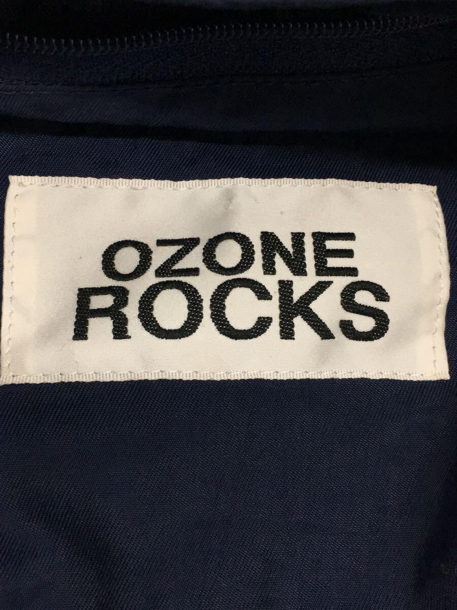 OZONE ROCKS◆マウンテンパーカ/S/ナイロン/NVY_画像3