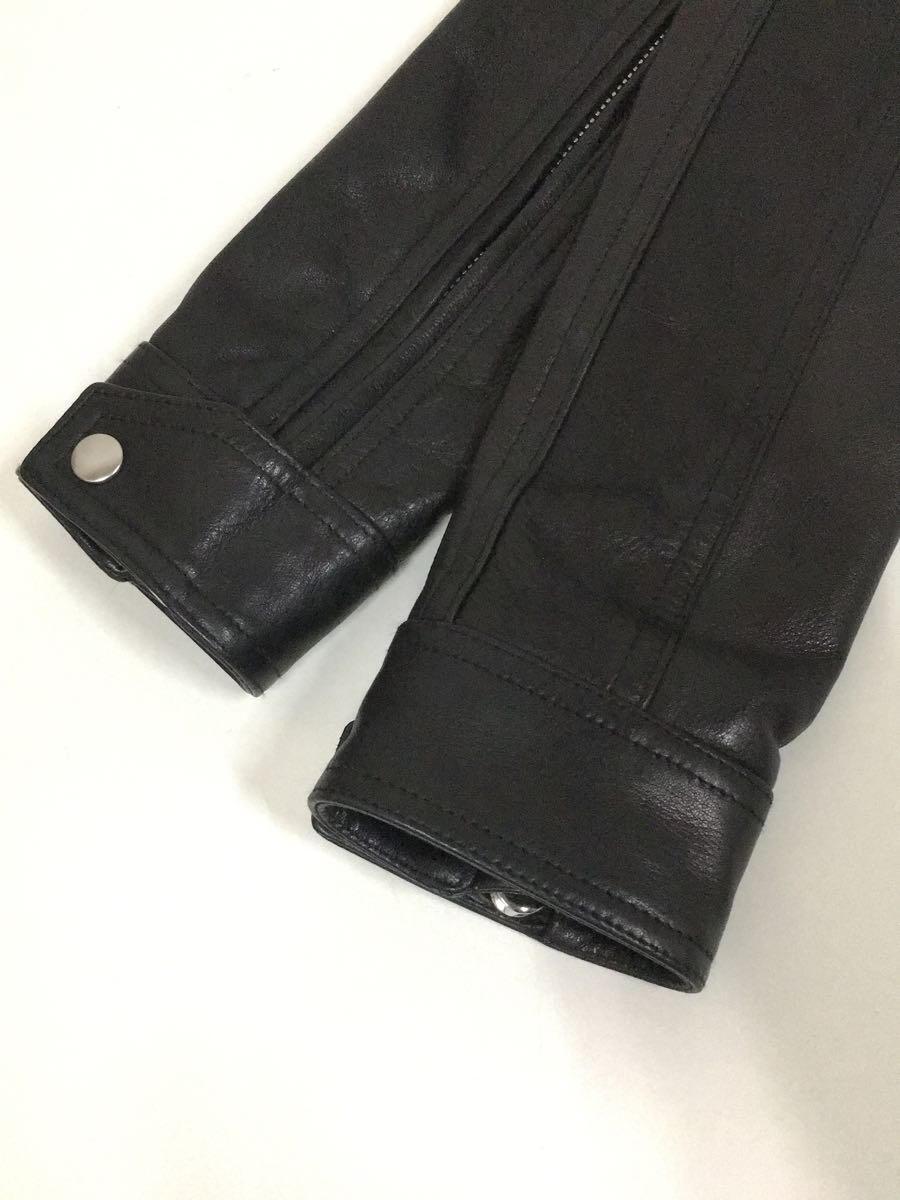 Rick Owens◆レザージャケット・ブルゾン/38/牛革/BLK/RP20S1716-LCW_画像5