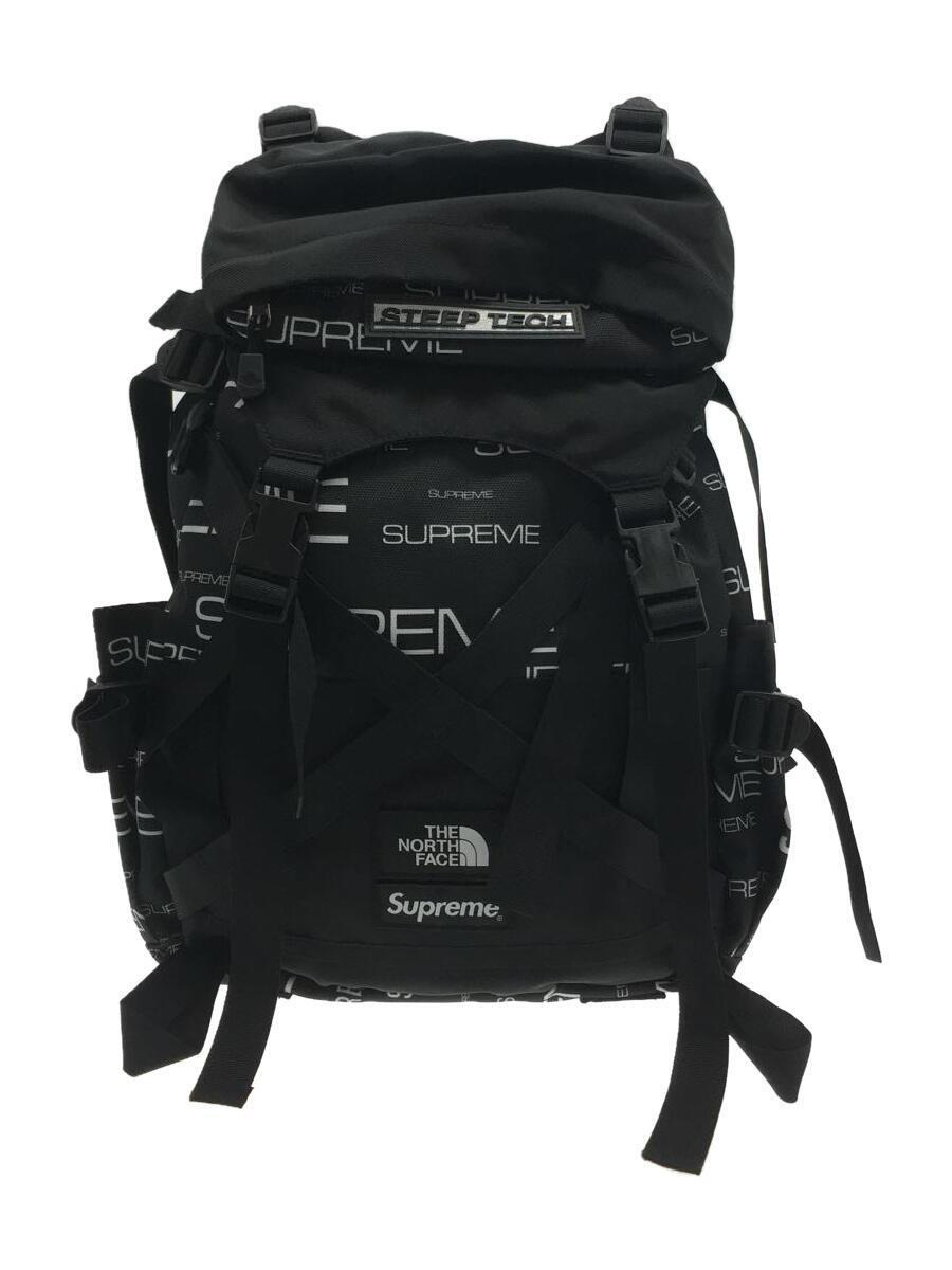 Supreme◆21AW/Steep Tech Backpack/リュック/ナイロン/ブラック/総柄/NM721511