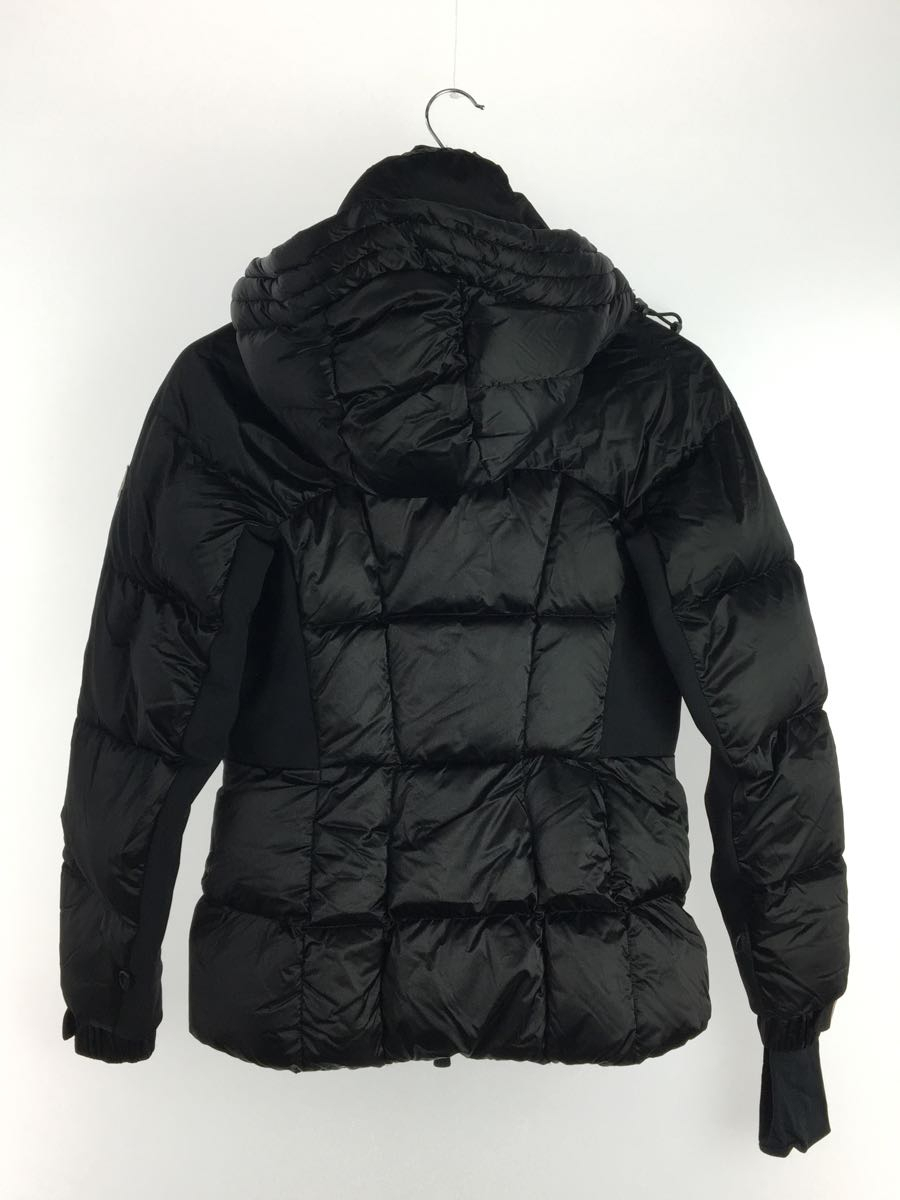 MONCLER◆ANTABIA/ダウンジャケット/1/ポリエステル/BLK/無地_画像2