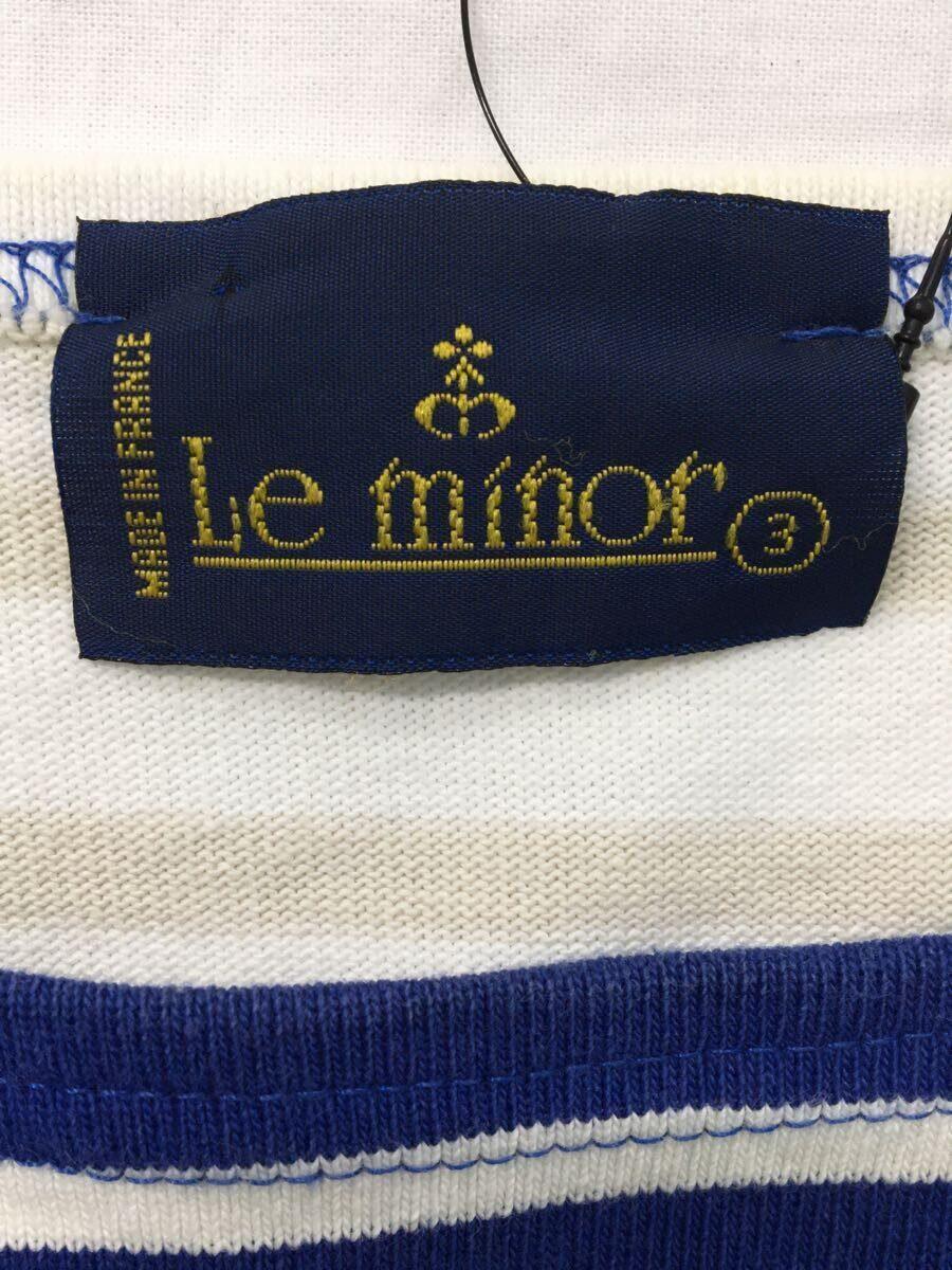 Le minor◆長袖Tシャツ/3/コットン/マルチカラー/ボーダー_画像3