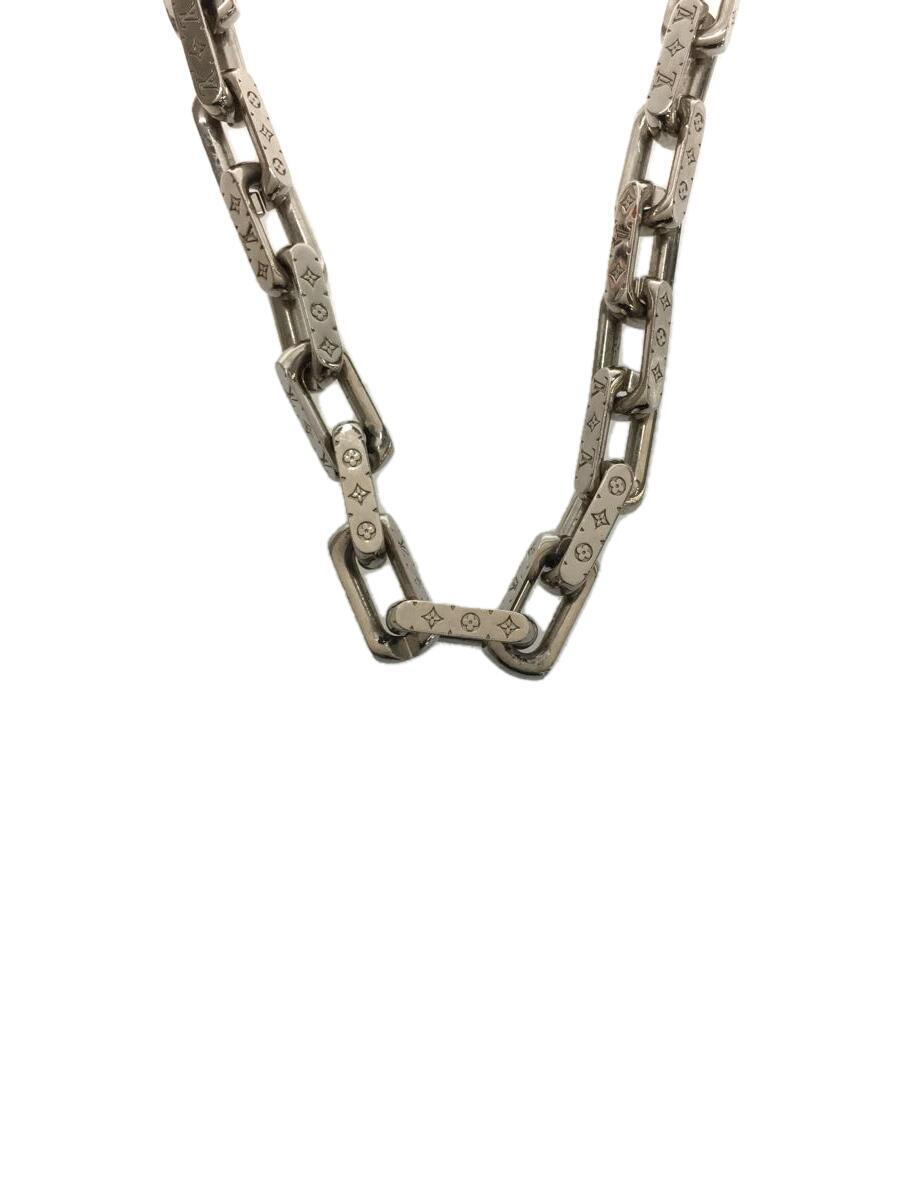 新製品情報も満載 LOUIS VUITTON◇コリエ・チェーンモノグラム_SLV