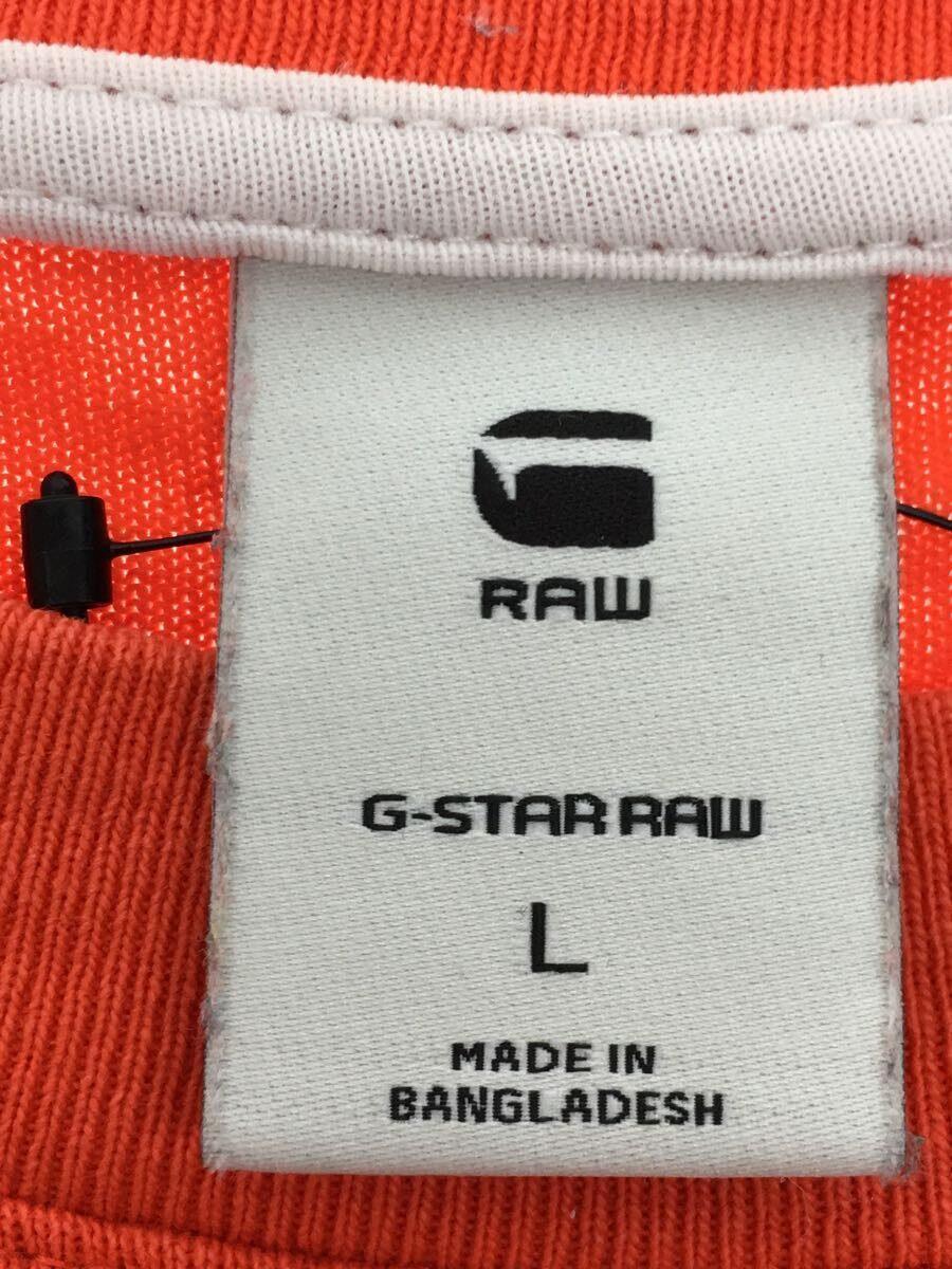 G-STAR RAW◆Tシャツ/L/コットン/ORN/無地_画像3