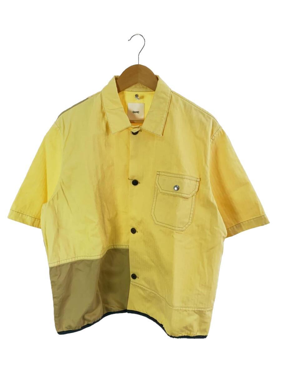 OAMC(OVER ALL MASTER CLOTH)◆半袖シャツ/L/コットン/YLW/OAMQ600184