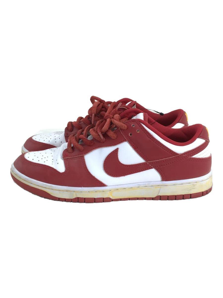 超歓迎された NIKE◇DUNK LOW RETRO/ローカットスニーカー/27.5cm/RED