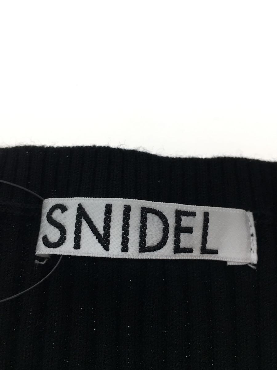 SNIDEL◆セーター(薄手)/one/-/BLK/SWNT214022_画像3