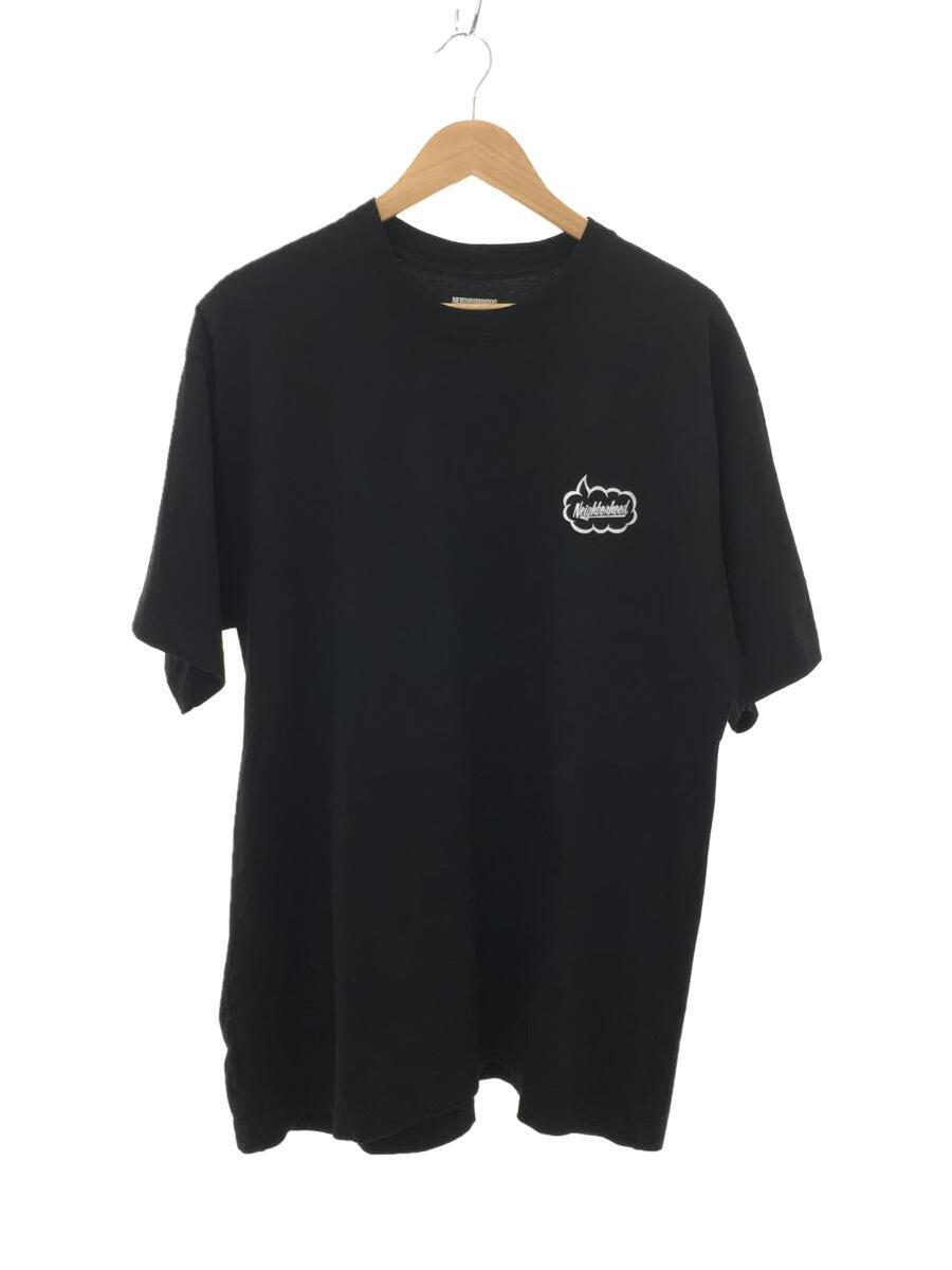 NEIGHBORHOOD◆Tシャツ/XL/コットン/BLK