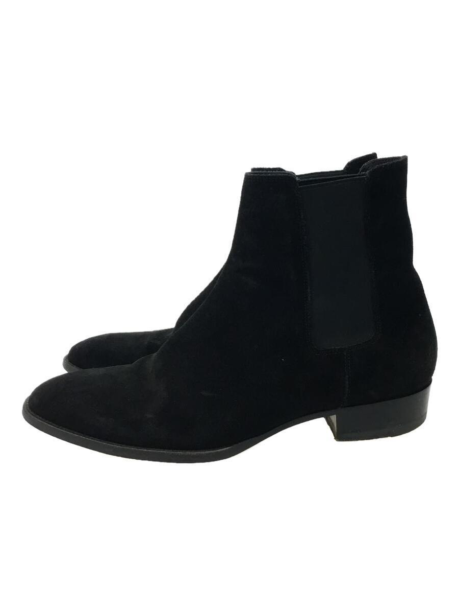 新作モデル SAINT LAURENT◇サンローラン/サイドゴアブーツ/42/BLK