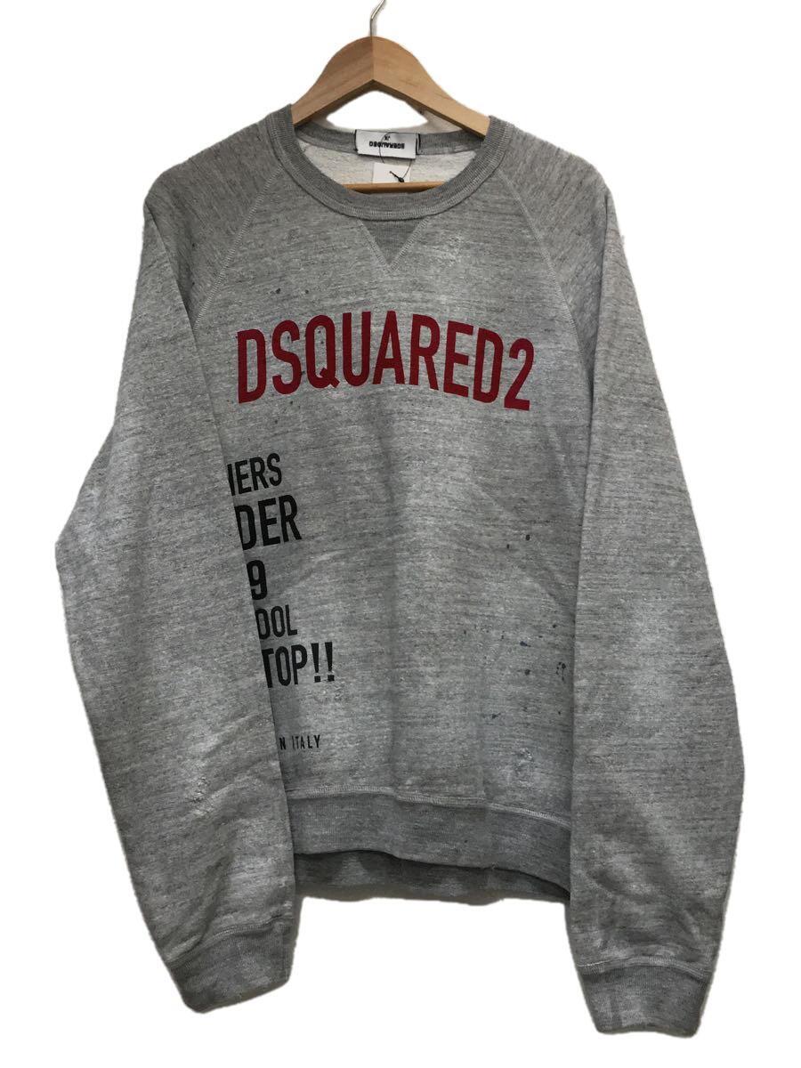 うのにもお得な DSQUARED2◇スウェット/XL/コットン/GRY/S71GU0244 XL