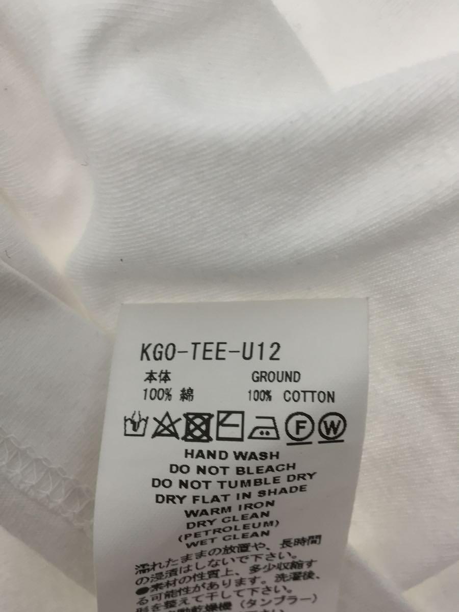 FACETASM◆Tシャツ/5/コットン/ホワイト/KGO-TEE-U12_画像4