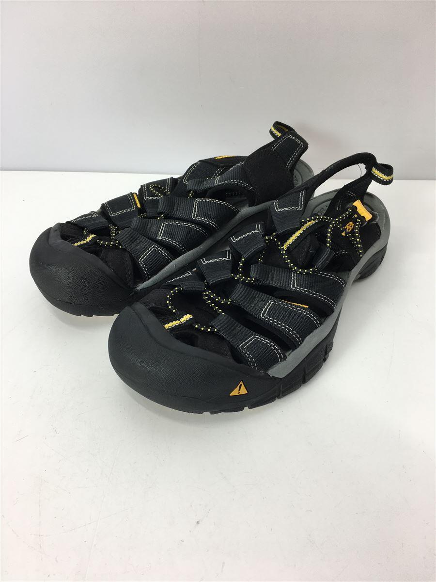 KEEN◆サンダル/27cm/BLK/1001907/NEW PORT H2