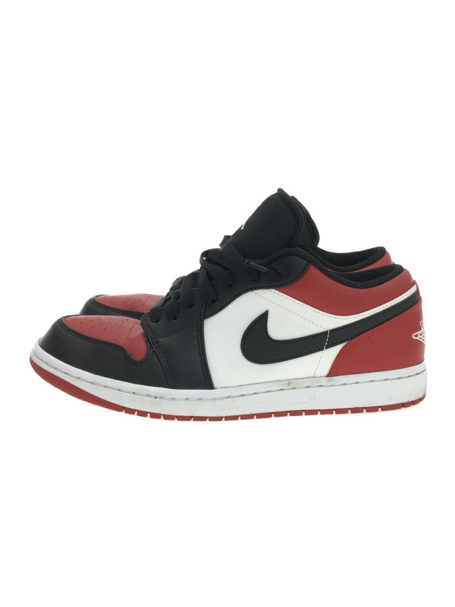 NIKE◆AIR JORDAN 1 LOW_エア ジョーダン 1 ロー/26.5cm/RED