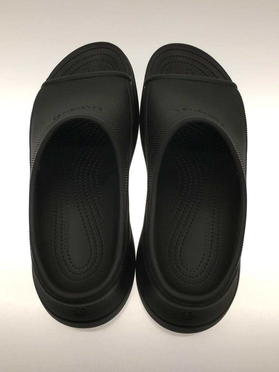 正規店買付【BALENCIAGA】アベニュー ソック ブラック サンダル BALENCIAGA◇サンダル/-/BLK