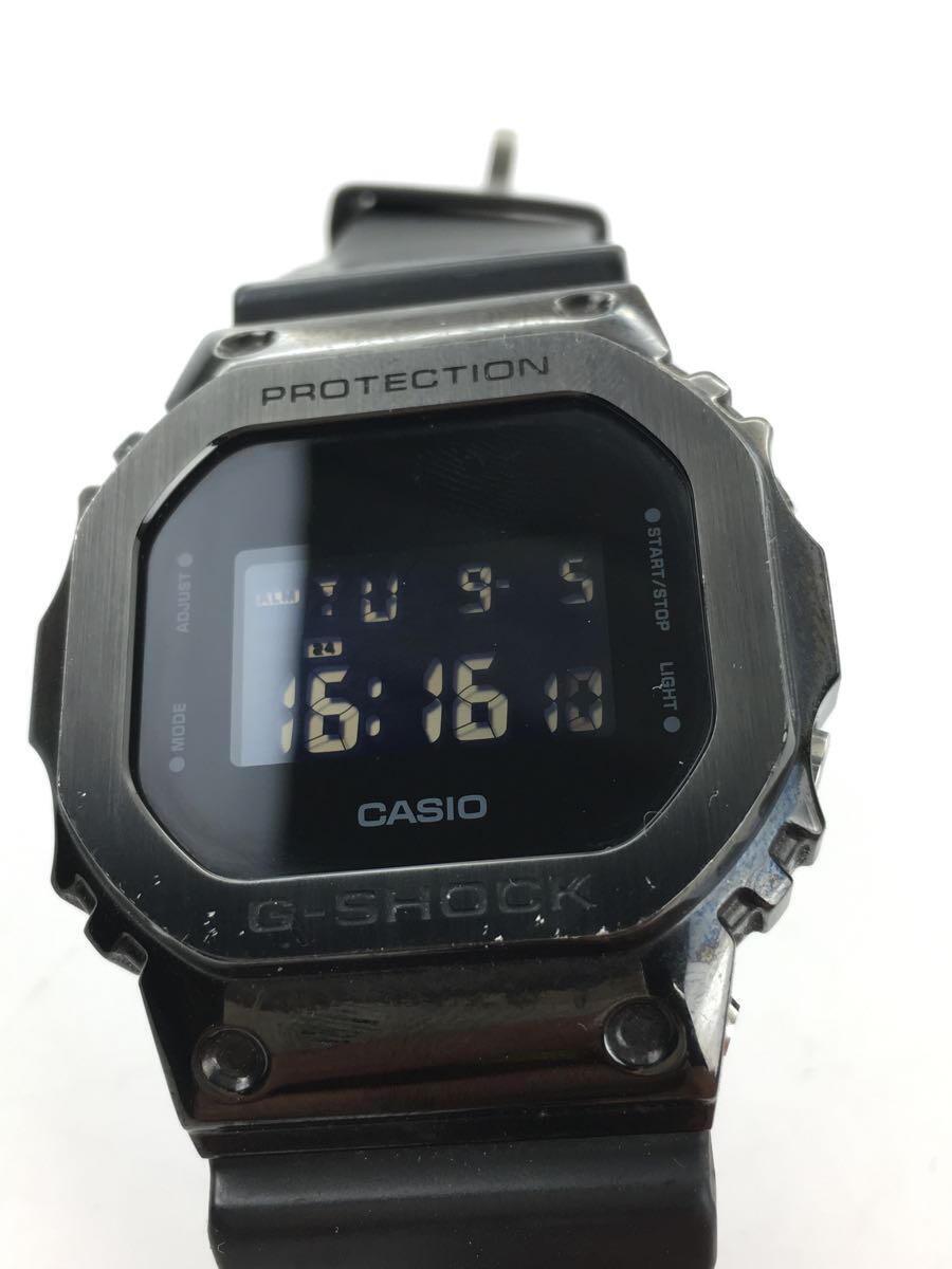 CASIO◆クォーツ腕時計・G-SHOCK/デジタル/BLK/BLK/カシオ/GM-5600B-1JF_画像8