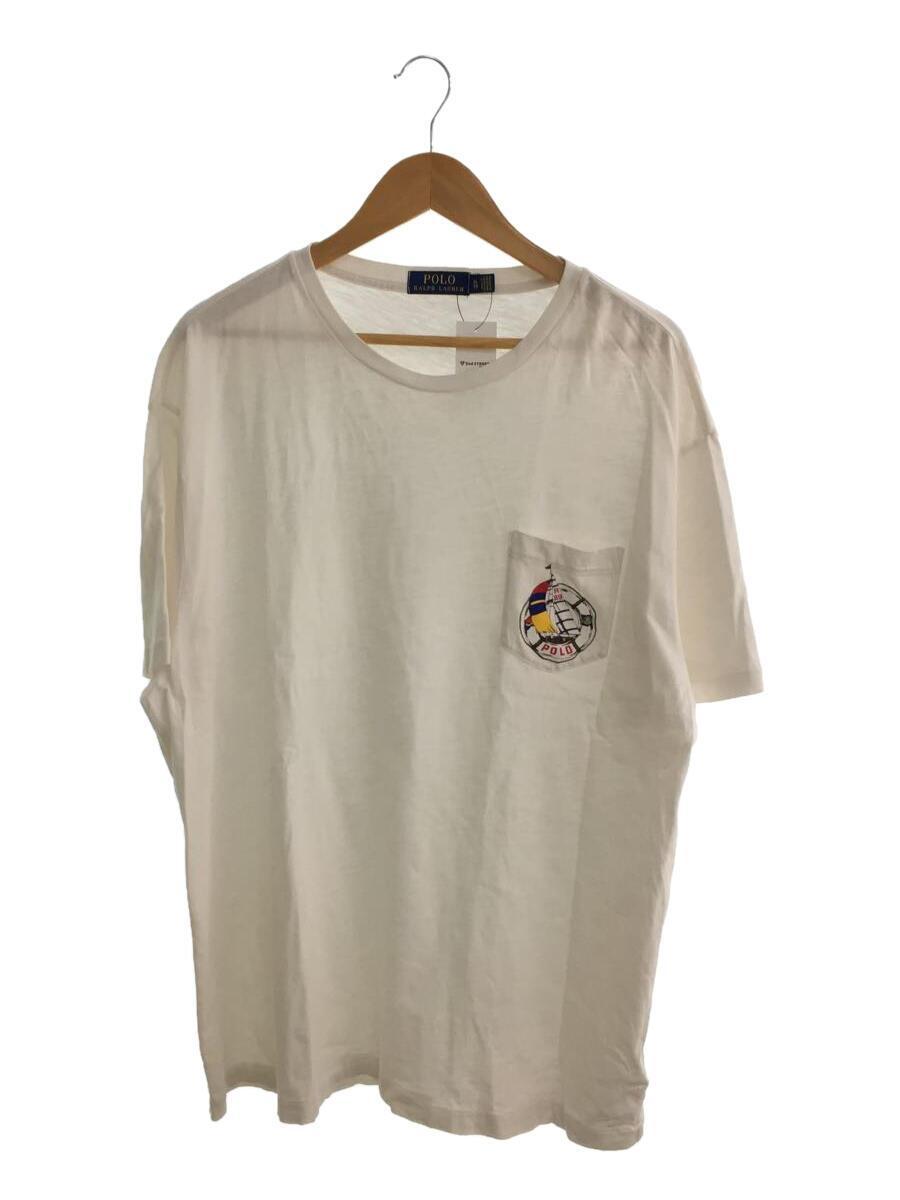 POLO RALPH LAUREN◆R89/Tシャツ/XL/コットン