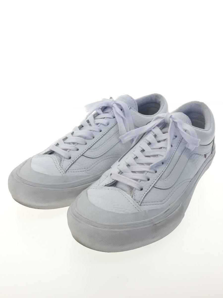 VANS◆ローカットスニーカー/26.5cm/WHT/レザー/VN0A4U3F03S/STYLE 36 PRO_画像2