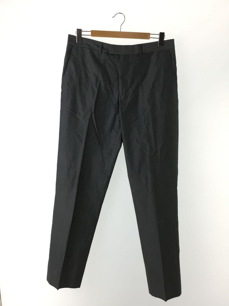 日本未発売】 LOEWE◇スラックスパンツ/44/コットン/GRY/無地 Mサイズ