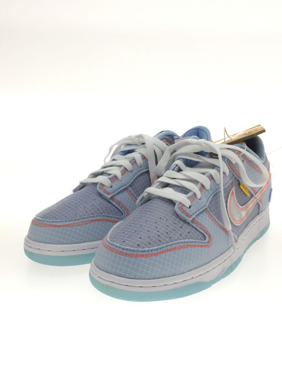 NIKE◆DUNK LOW/UNION_ダンク ロー ユニオン/27cm/BLU_画像2