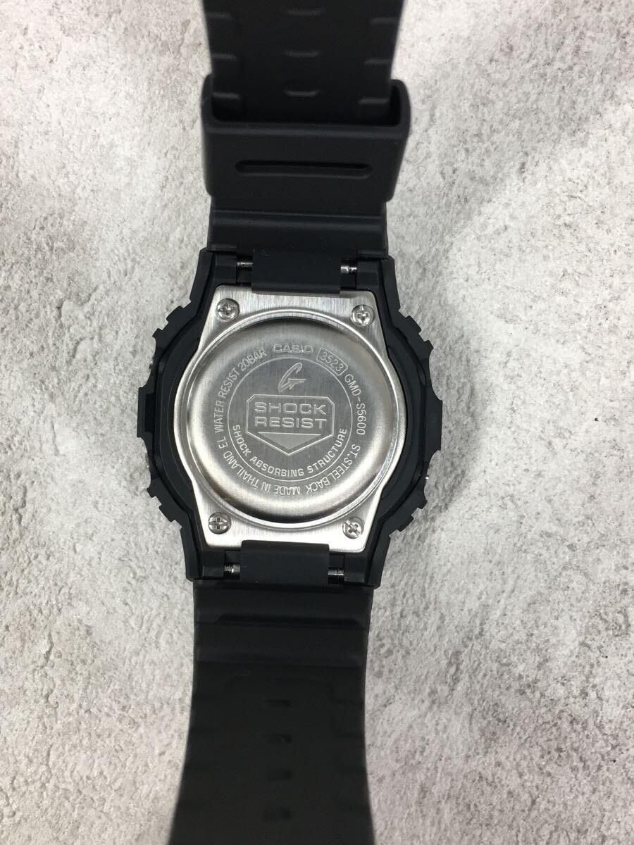 CASIO◆クォーツ腕時計_G-SHOCK/デジタル/ラバー/GLD/BLK/GMD-S5600-1JF/箱有_画像3