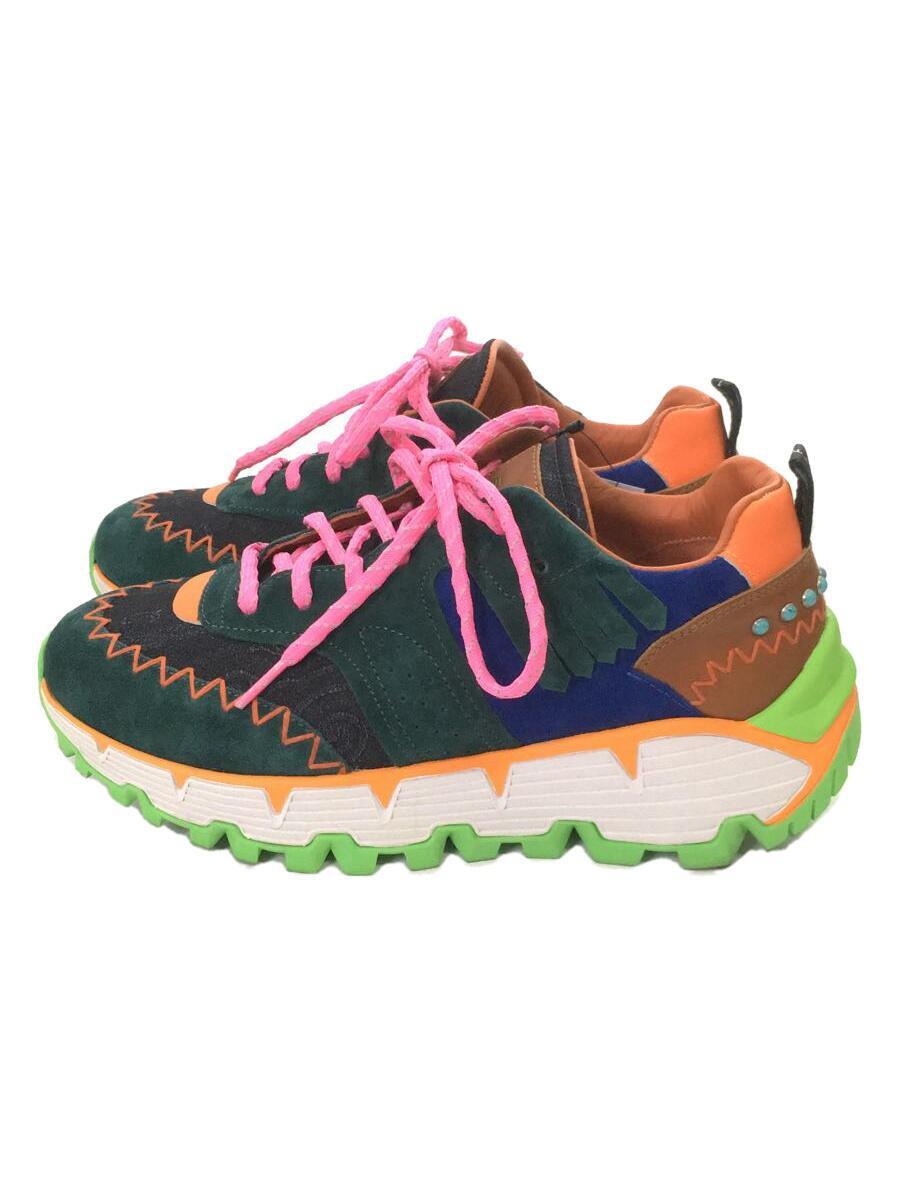 ETRO◆SCARPA UOMO SNEAKERS FONDO GOMMA ローカットスニーカー/39/マルチカラー/スウェード