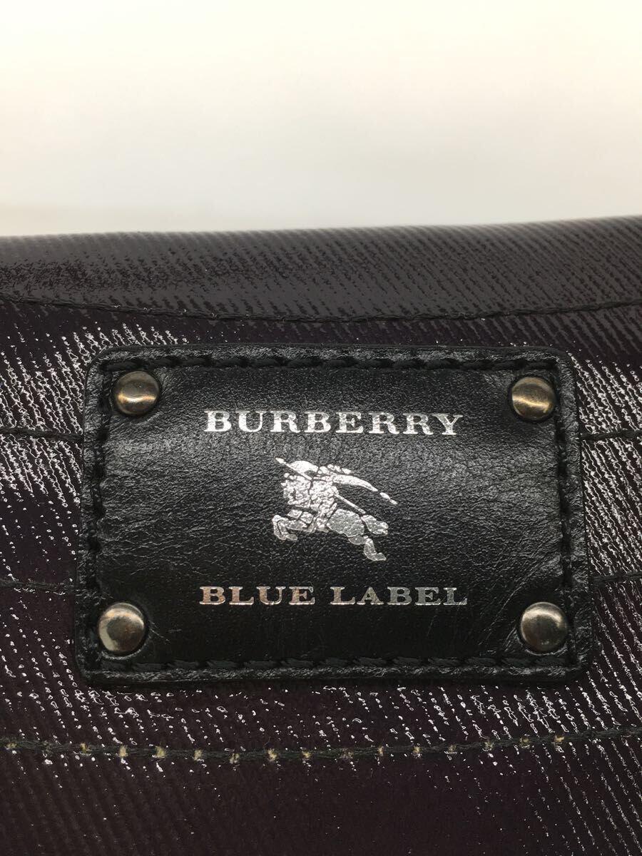 BURBERRY BLUE LABEL◆トートバッグ/コットン/パープル/無地/zae46-152-50_画像5