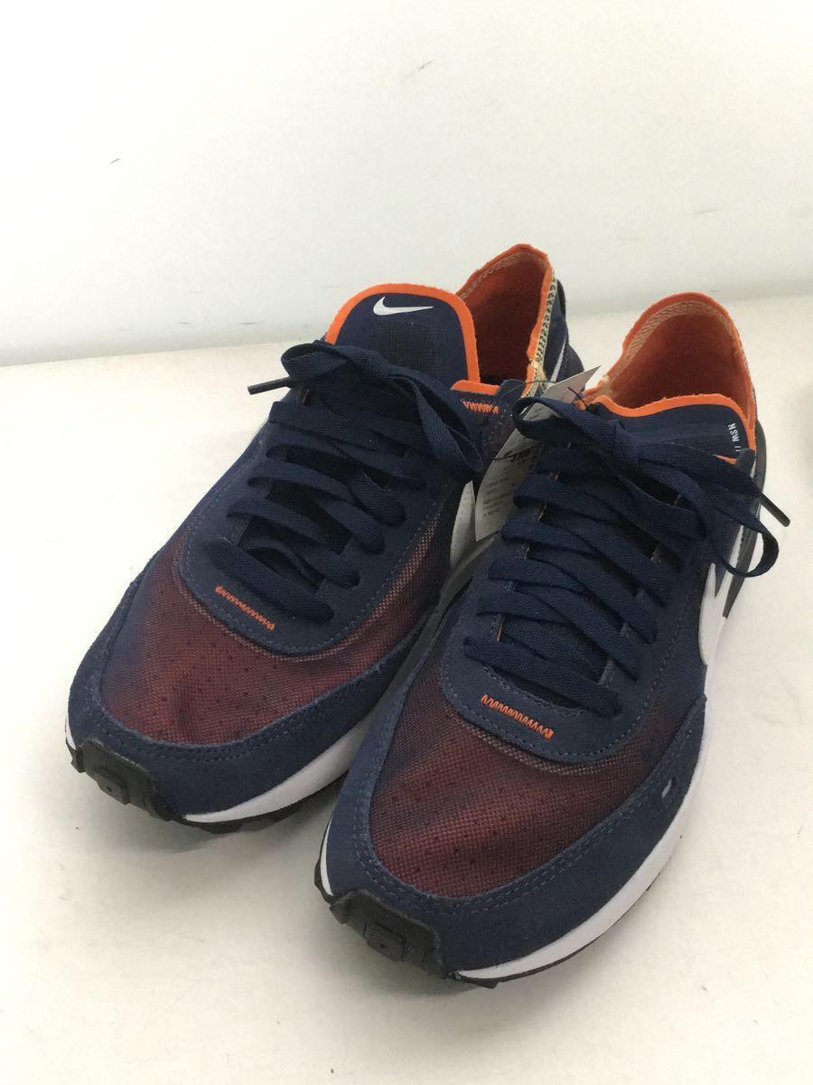 NIKE◆Waffle One Midnight Navy Orange Melon Tint/US8/DA7995-401_画像2