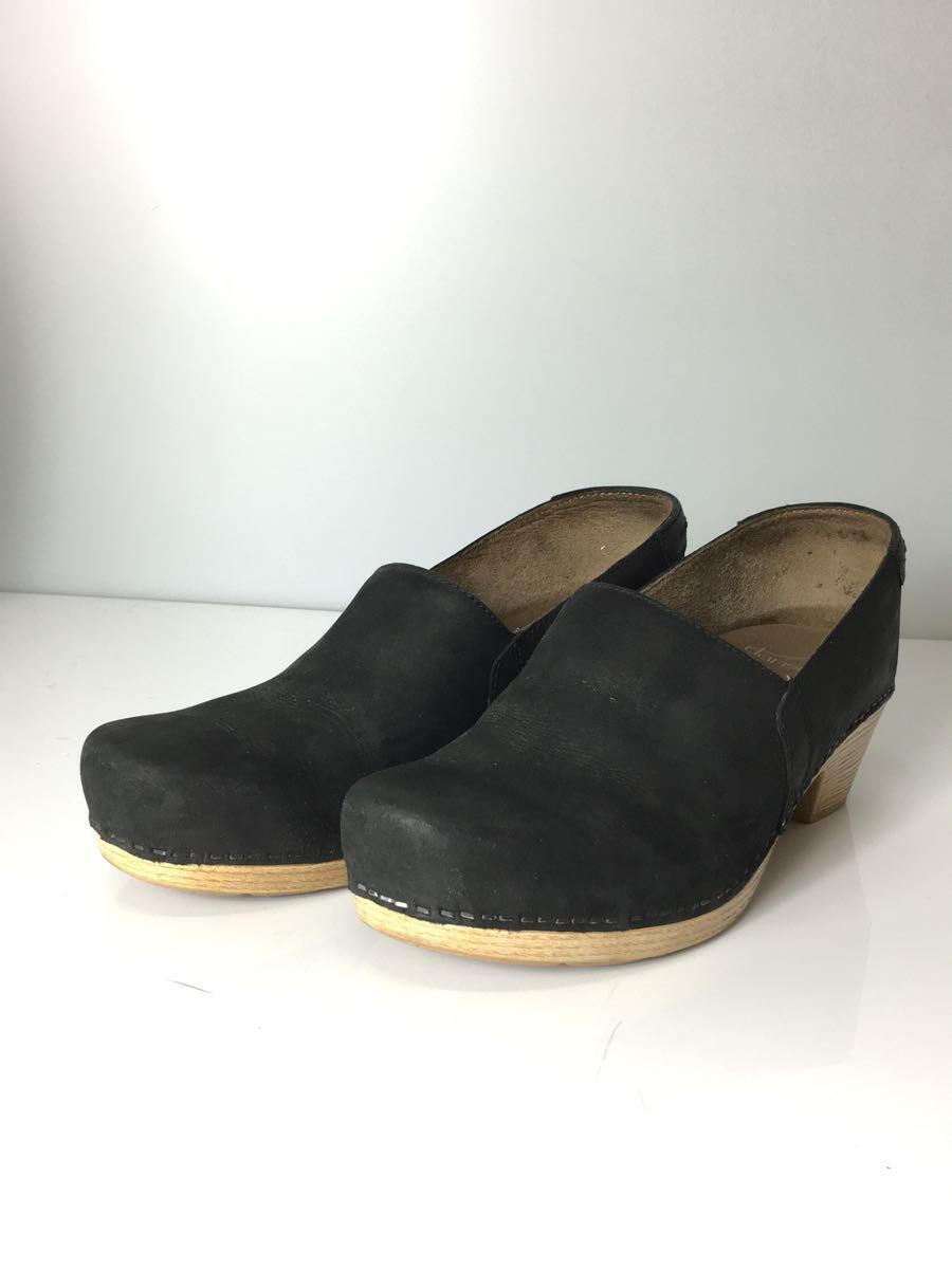 DANSKO◆ショートブーツ/39/BLK/レザー_画像2