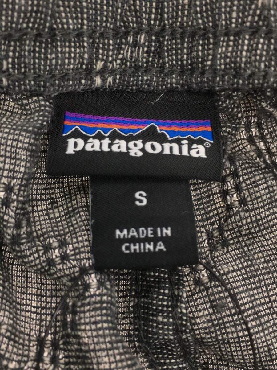 patagonia◆ボトム/S/リネン/GRY/総柄/56591_画像4