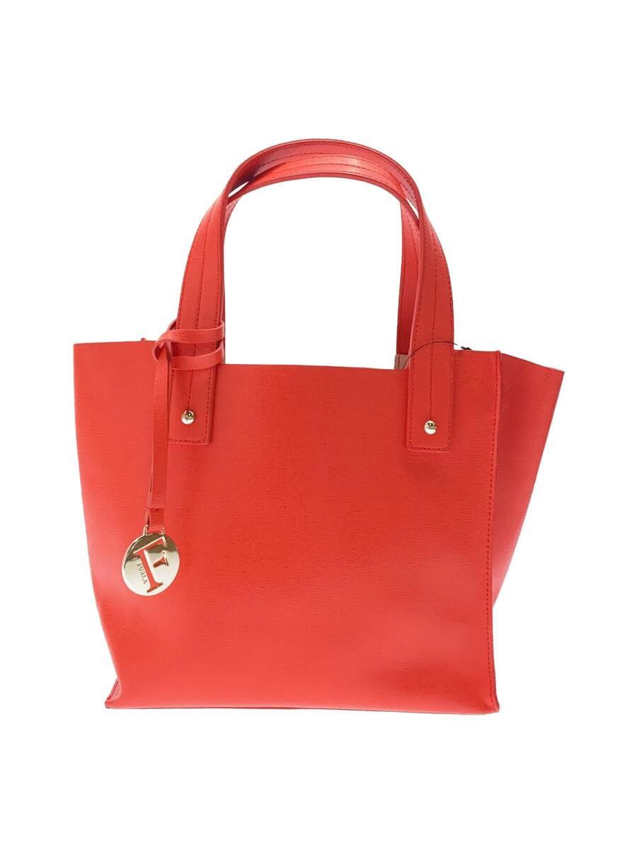専門ショップ FURLA◇トートバッグ/レザー/ORN/無地 その他