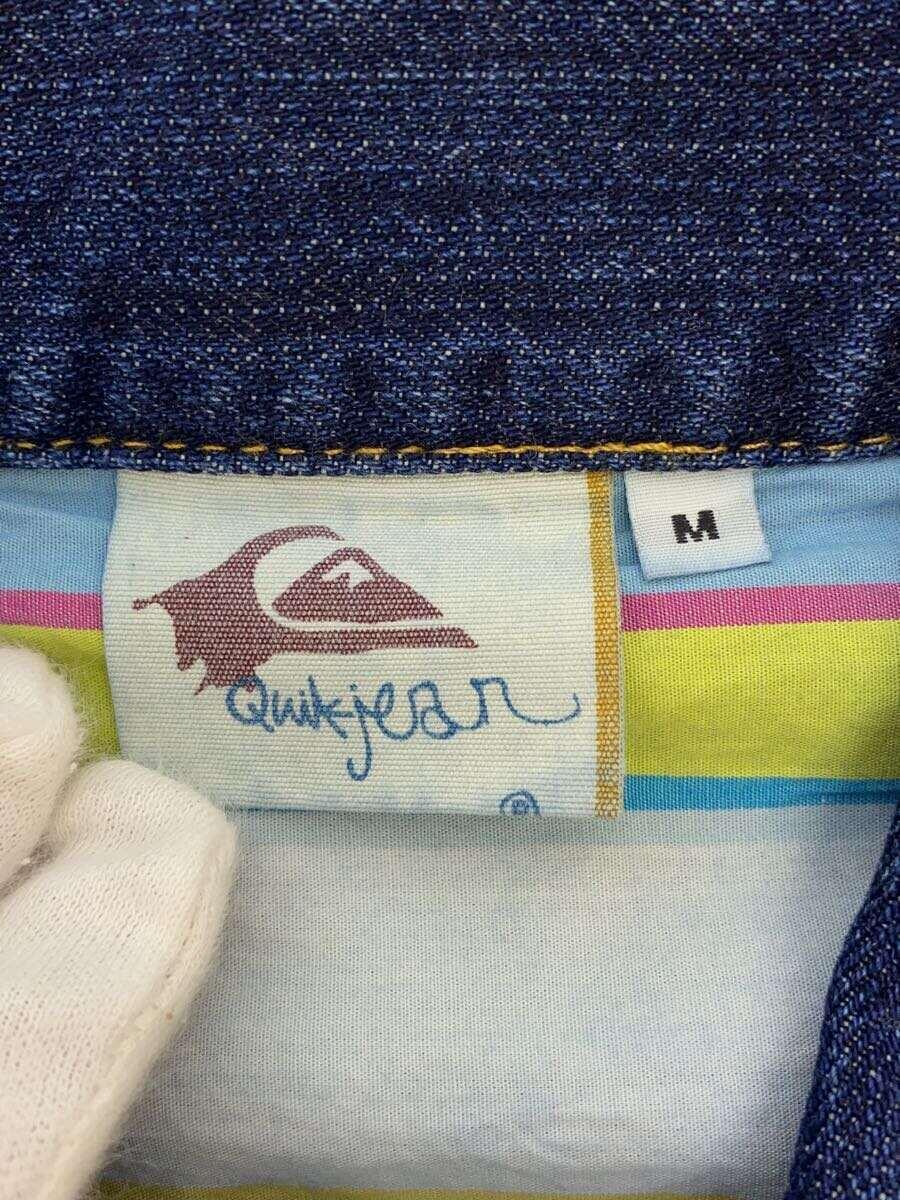 QUIKSILVER◆Gジャン/M/コットン/IDG/Q51010046_画像3