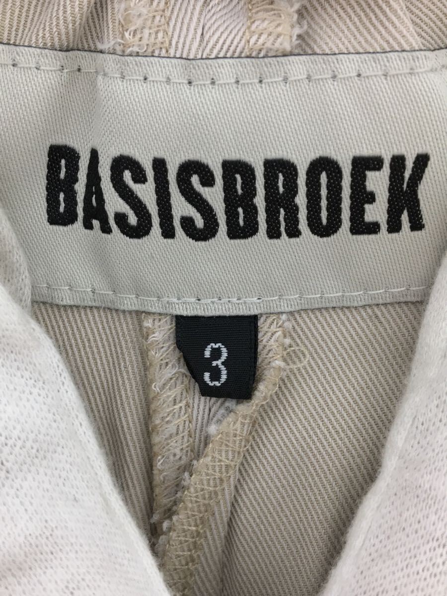 Basis broek◆カーゴパンツ/3/コットン/BEG/無地_画像4