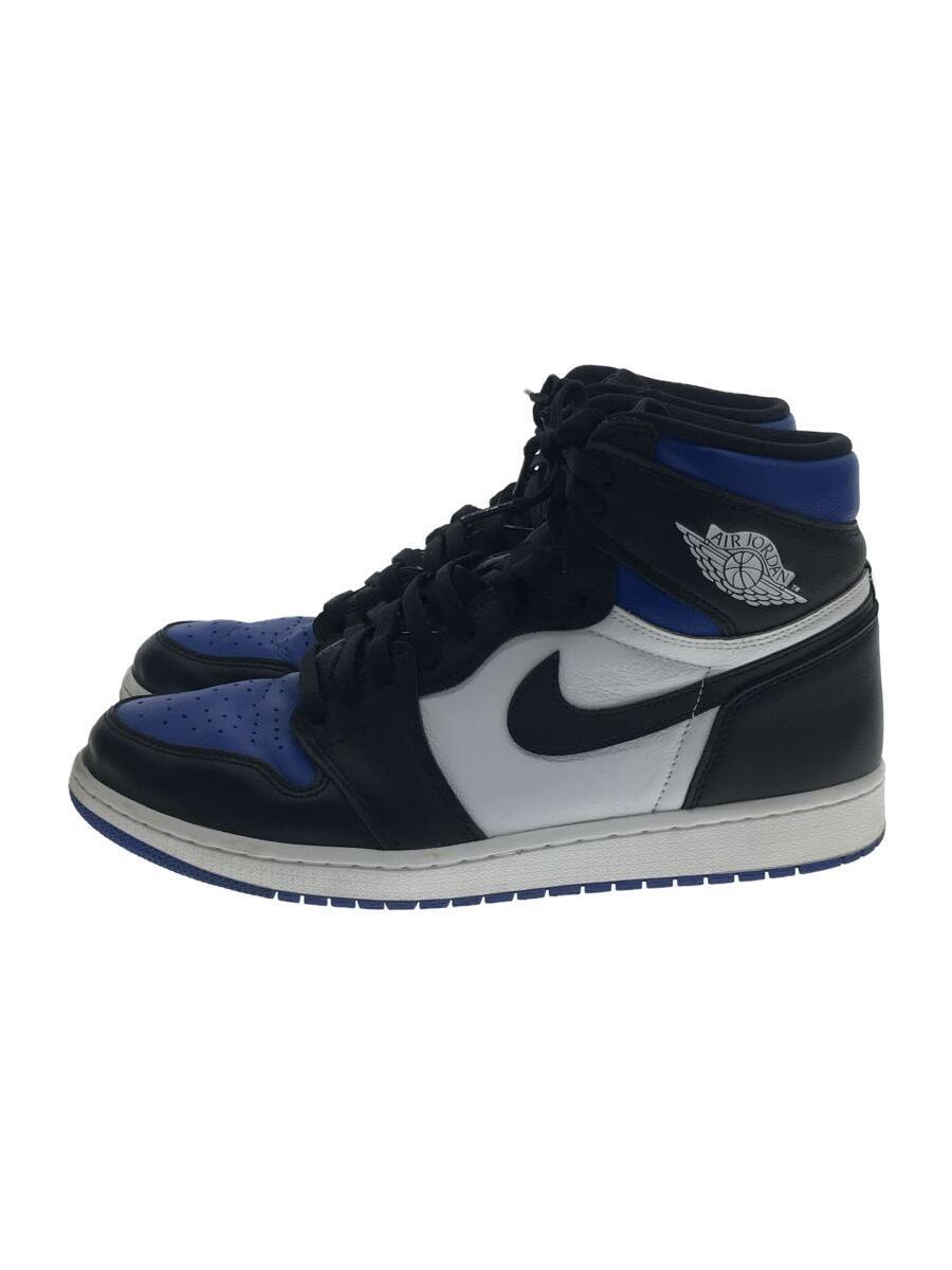 NIKE◆AIR JORDAN 1 RETRO HIGH OG/30cm/BLU