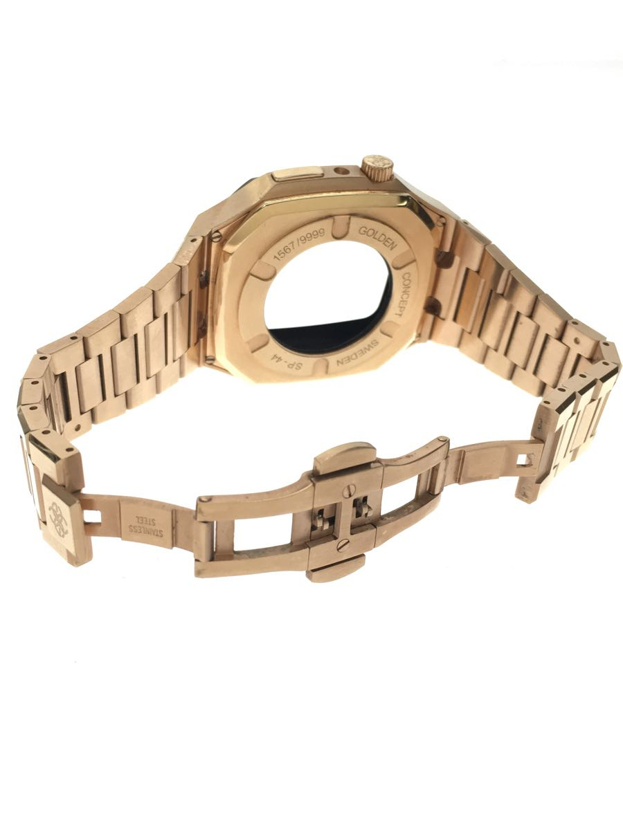 GOLDEN CONCEPT◇Apple Watch Case/SP-44/服飾雑貨/ラバー/BLK/メンズ-