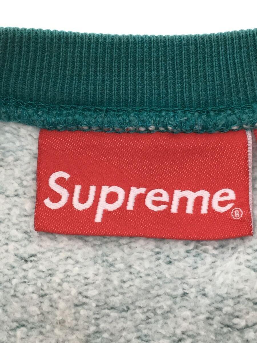 Supreme◆13AW/Heather Crewneck/スウェット/S/コットン/GRN/無地_画像3