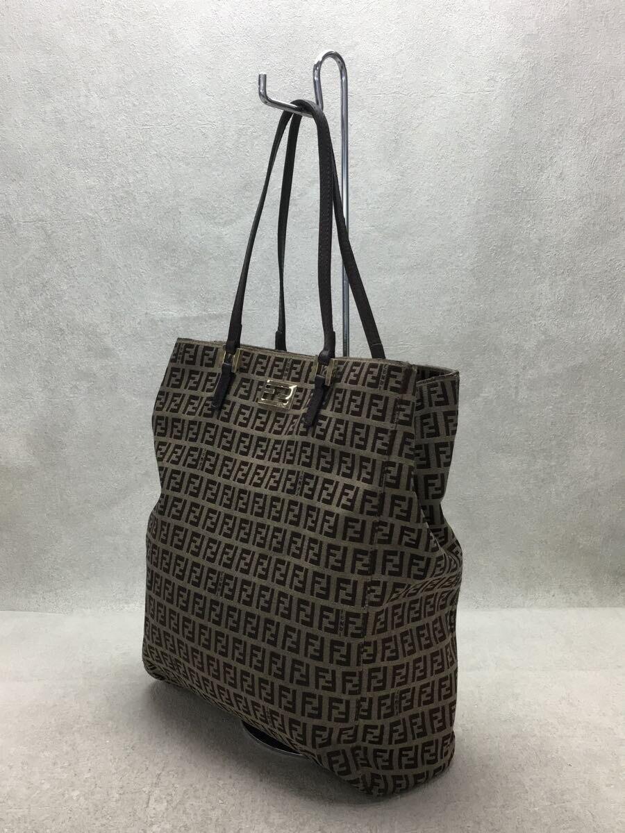 売れ筋がひ! FENDI◇トートバッグ/キャンバス/BRW/総柄/8BH131 その他