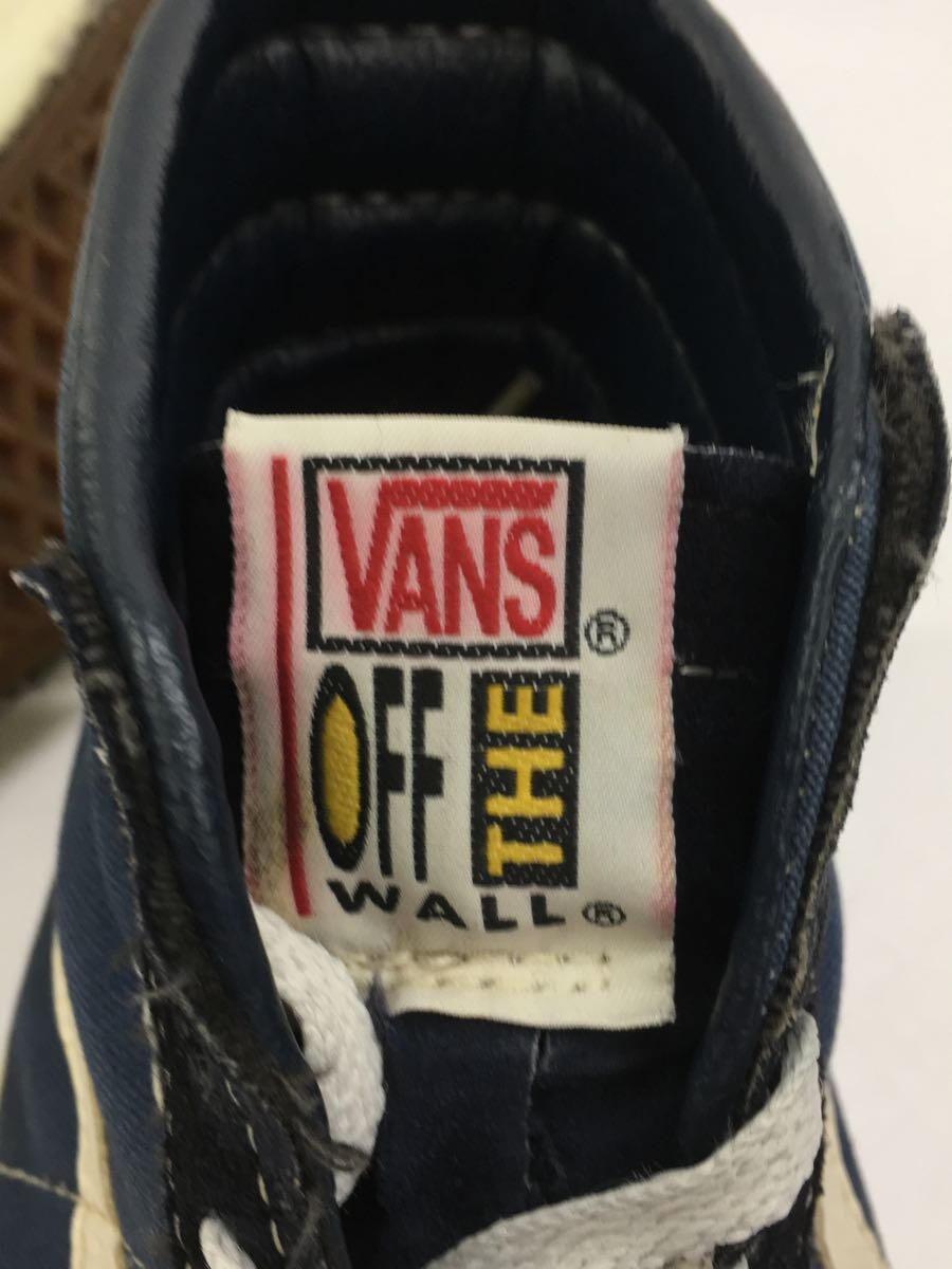 VANS*90s/USA made / skate high / is ikatto sneakers /-/NVY/ canvas 