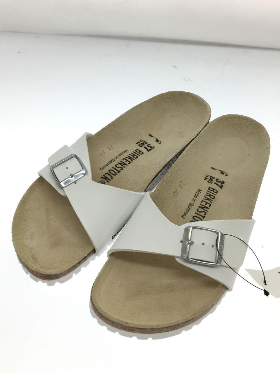 BIRKENSTOCK◆サンダル/24cm/WHT_画像2