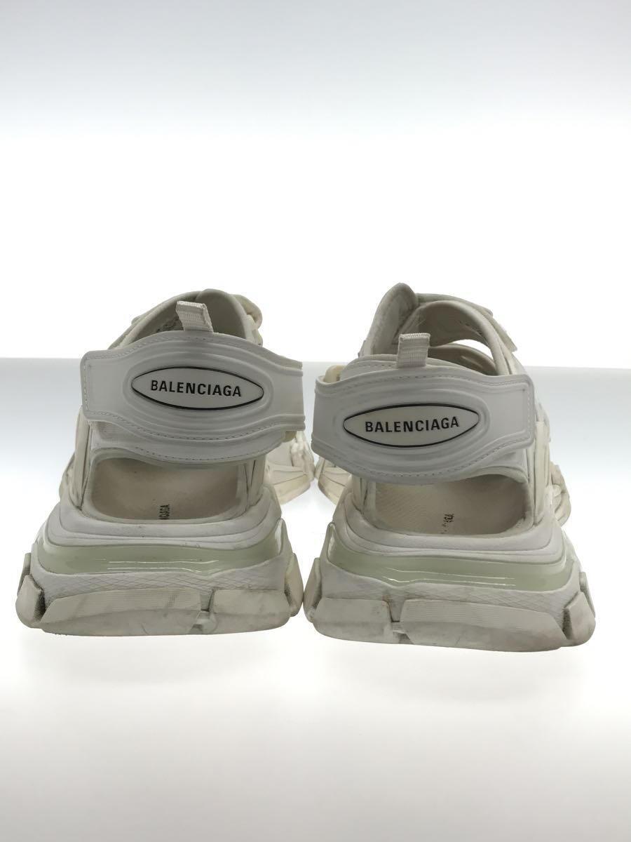 BALENCIAGA◆TRACK SANDAL/サンダル/27cm/WHT/617542/使用感有_画像6