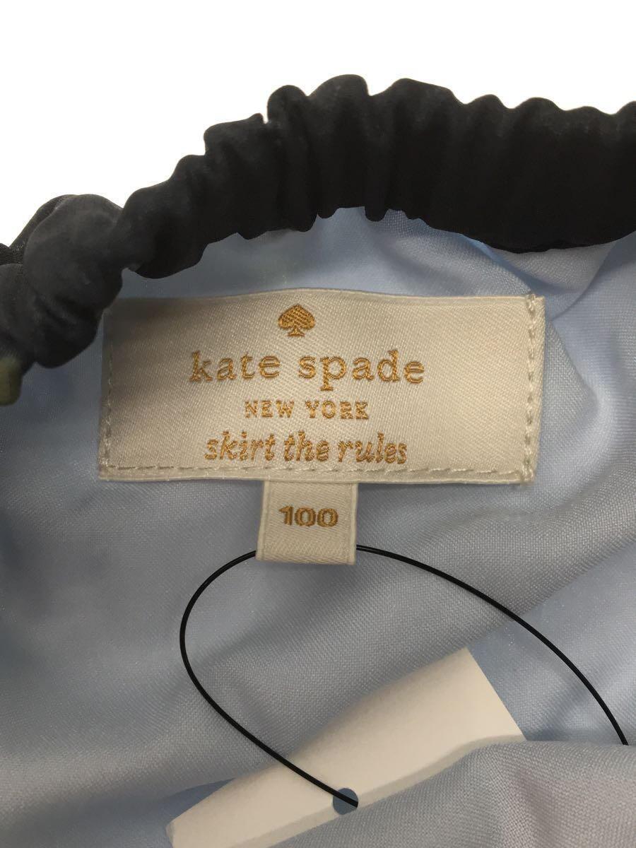 kate spade new york◆スカート/100cm/ポリエステル/NVY/花柄/8683150-123_画像4