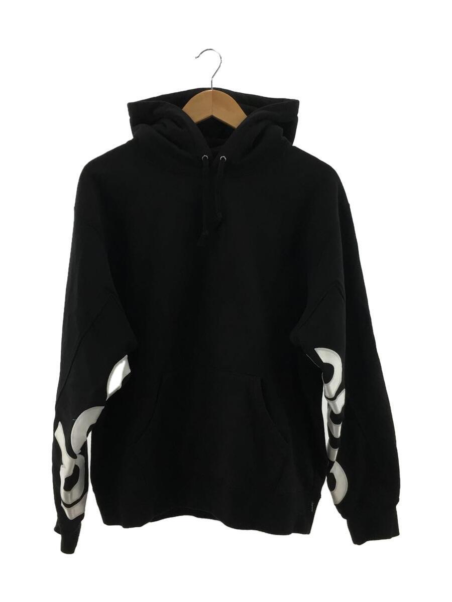 売れ筋新商品 Supreme◆22SS Sweatshirt/パーカー/M/コットン/ブラック Hooded Panels Cropped Mサイズ