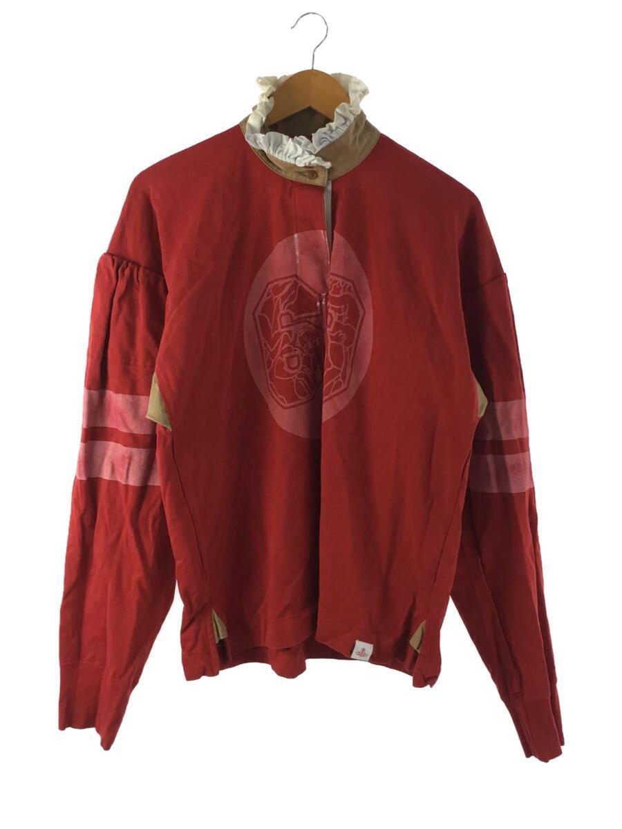 Vivienne Westwood RED LABEL◆長袖ポロシャツ/0/コットン/RED/16-12-311010