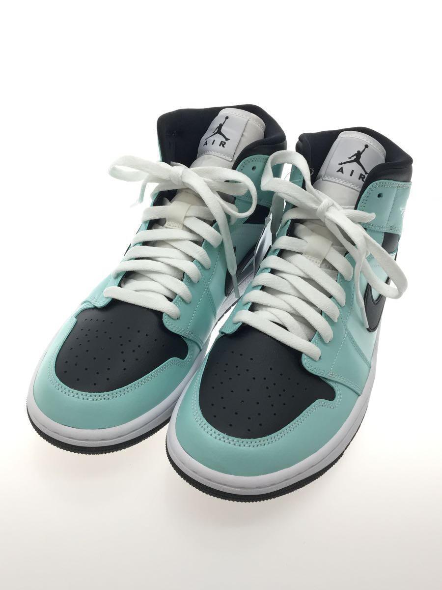 NIKE◆AIR JORDAN 1 MID_エア ジョーダン 1 ミッド/BQ6472-300/US11/BLU/タグ付_画像2