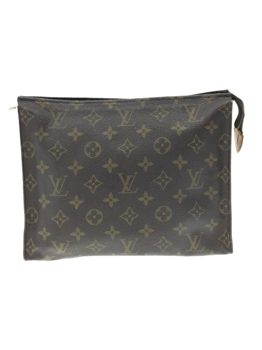 人気ブラドン LOUIS VUITTON◇ポッシュ・トワレット26_モノグラム_BRW