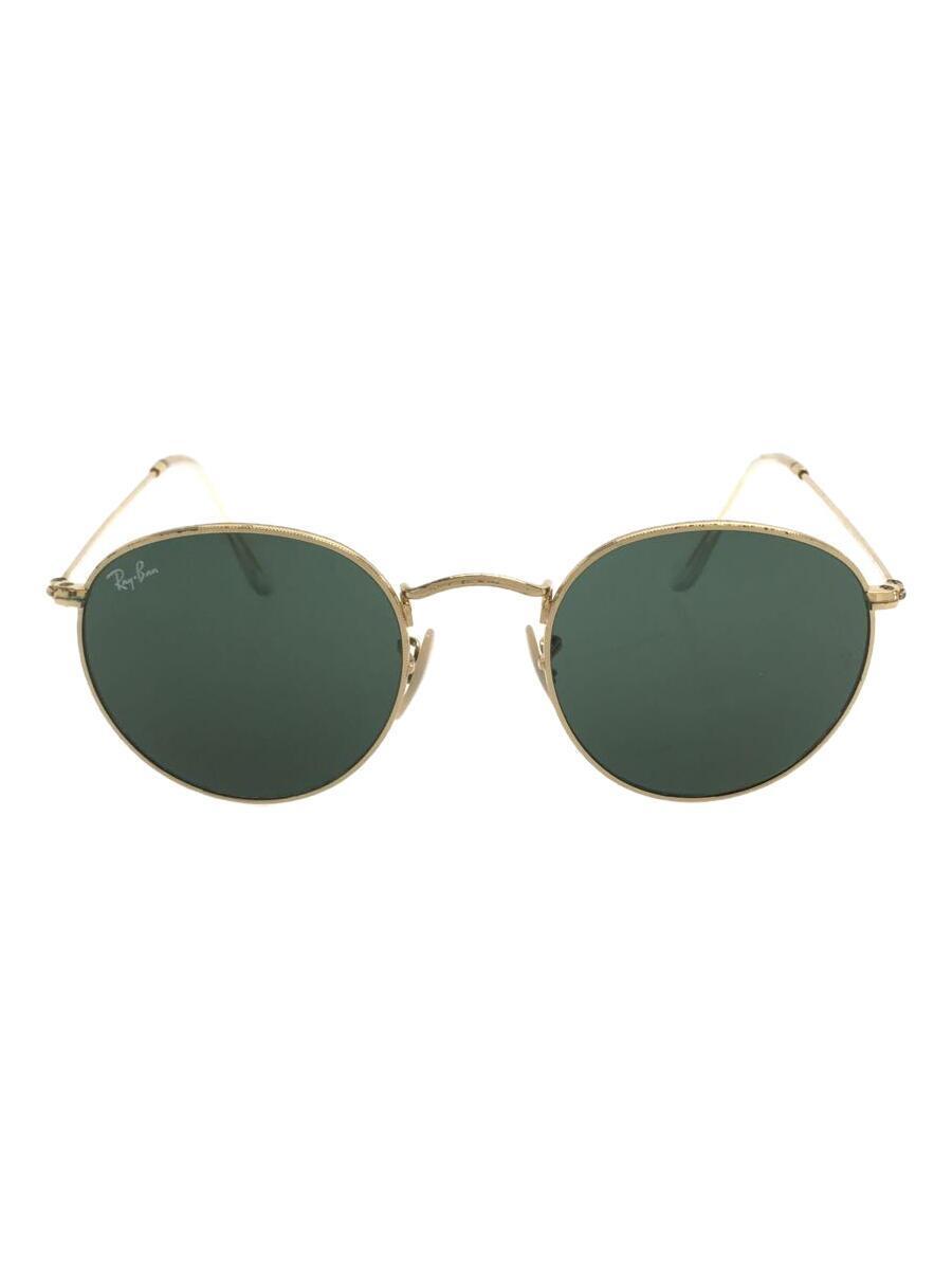 人気新品 Ray-Ban◆ROUND METAL/サングラス/-/メタル/GLD/GRN/メンズ/RB3447 その他 人気新品 Ray-Ban◆ROUND METAL/サングラス/-/メタル/GLD/GRN/メンズ/RB3447 その他